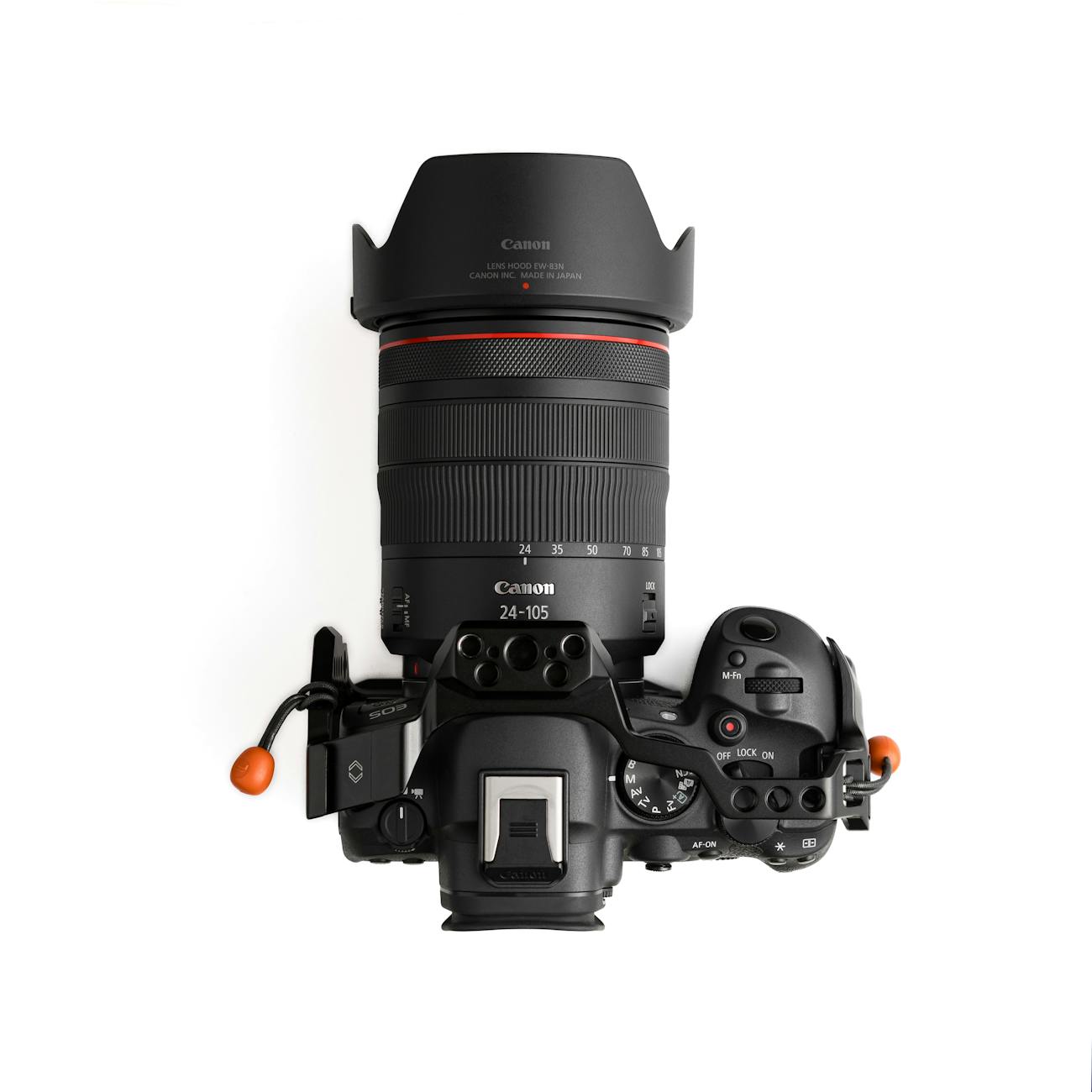 High-quality Canon DSLR with a 24-105mm lens, showcasing advanced camera features perfect for photography enthusiasts.